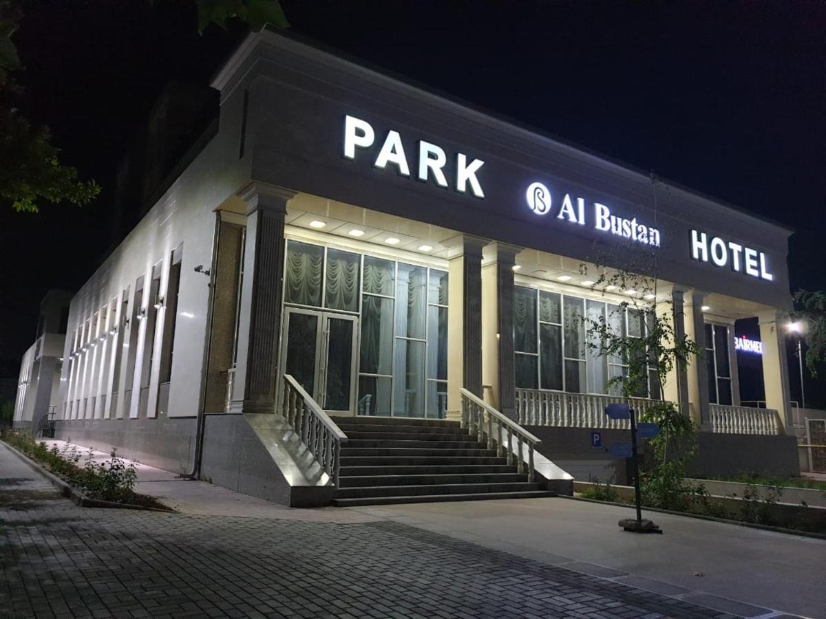 Park Hotel Al Bustan Schymkent Exterior foto